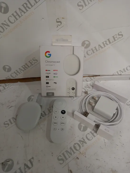 GOOGLE CHROMECAST DEVICE FOR TV - WHITE