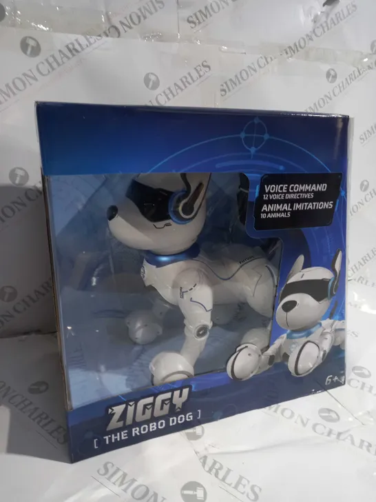 BOXED ZIGGY THE ROBOT DOG 