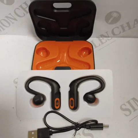 MIXX STREAMBUDS SPORTS CHARGE OVER EAR FLEXIBLE EARBUDS