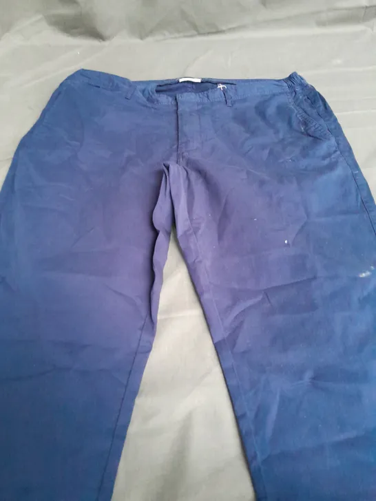 MR MARVIS BLUE SMART TROUSERS - W38 L30