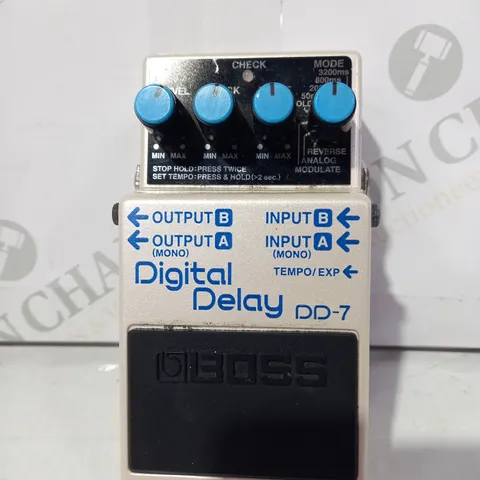 BOSS DIGITAL DELAY DD-7 GUITAR EFFECTS PEDAL