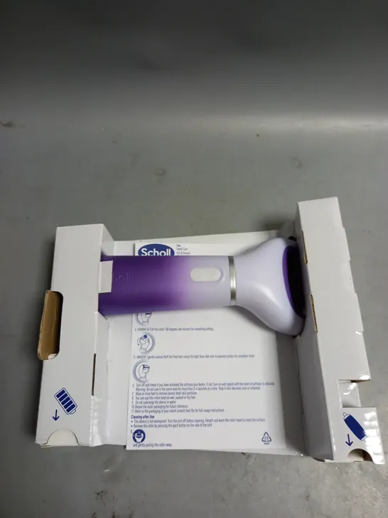 BOXED SCHOLL FILE AND SMOOTH ELECTRONIC FOOT FILE SYSTEM