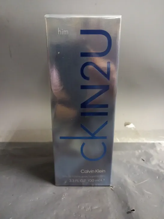 BOXED AND SEALED CALVIN KLEIN CKIN2U HIM EAU DE TOILETTE 100ML