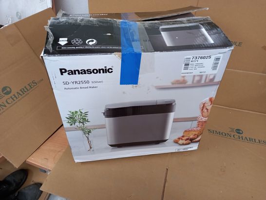 PANASONIC AUTOMATIC BREAD MAKER SILVER