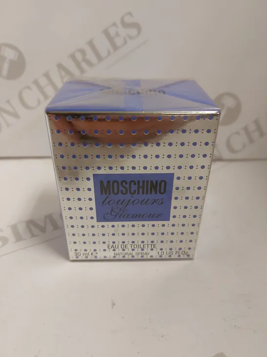 5 BOXED MOSHINO TOUJOURS GLAMOUR EAU DE TOILETTE 30ML