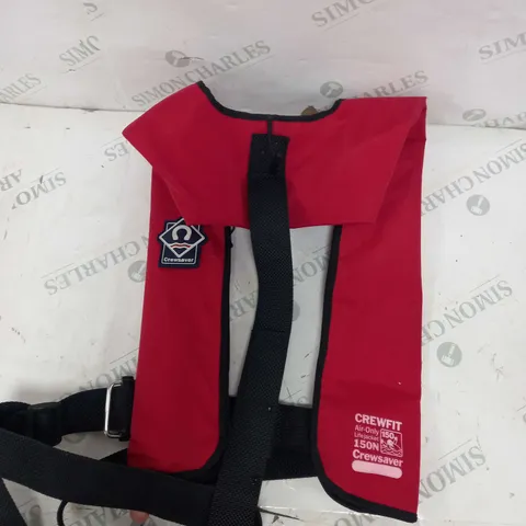 CREWSAVER AIR ONLY 150N LIFE JACKET IN RED 