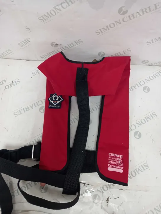 CREWSAVER AIR ONLY 150N LIFE JACKET IN RED 