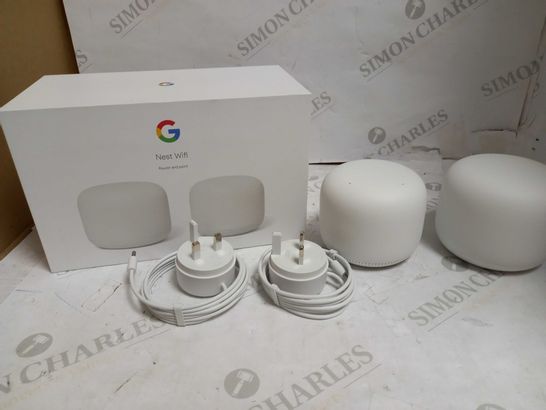 GOOGLE NEST WIFI ROUTER AND POINT GA00822-GB