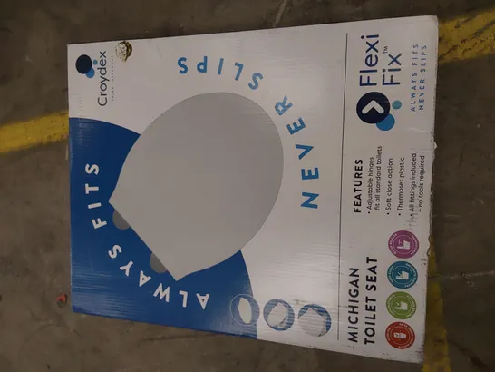 BOXED CROYDEX MICHIGAN TOILET SEAT 