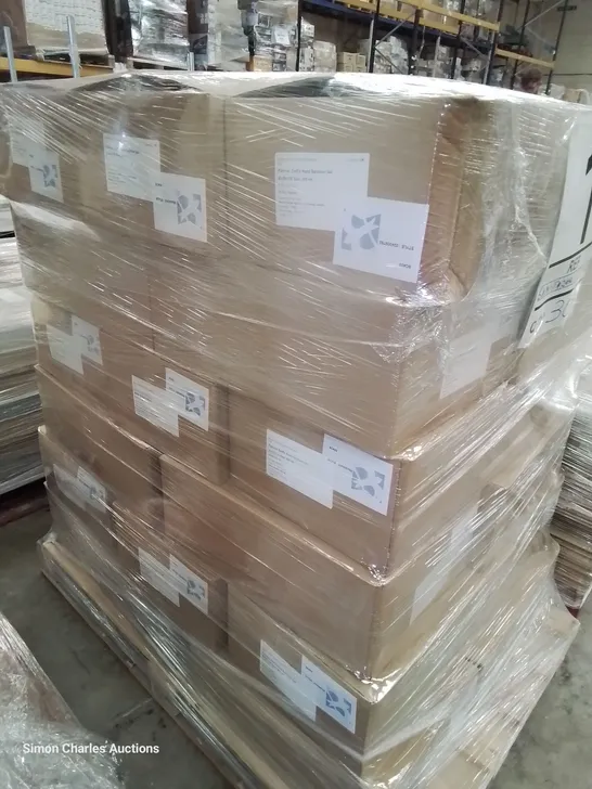 PALLET OF 30 BOXES EACH CONTAINING 40 BOTTLES OF 300ml HAND SANITIZER. 1200 BOTTLES TOTAL