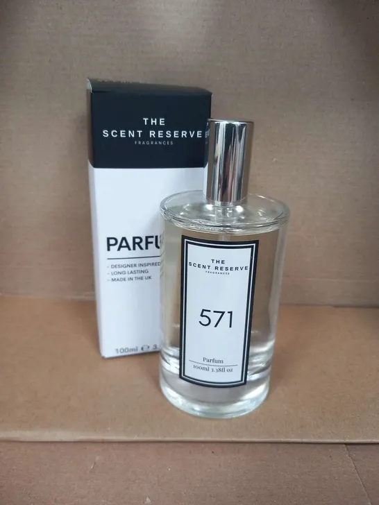 BOXED THE SCENT RESERVE FRAGRANCES PARFUM 571 100ML