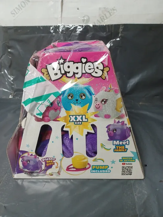 BIGGIES XXL SIZE PUMP UP TOY PURPLE