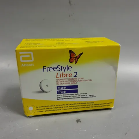 SEALED FREESTYLE LIBRE 2 FLASH GLUCOSE MONITORING SYSTEM 