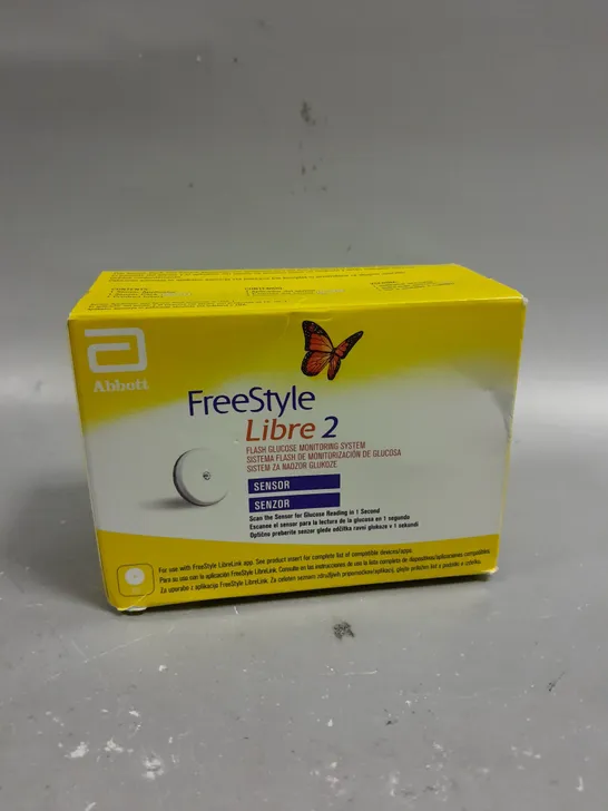 SEALED FREESTYLE LIBRE 2 FLASH GLUCOSE MONITORING SYSTEM 