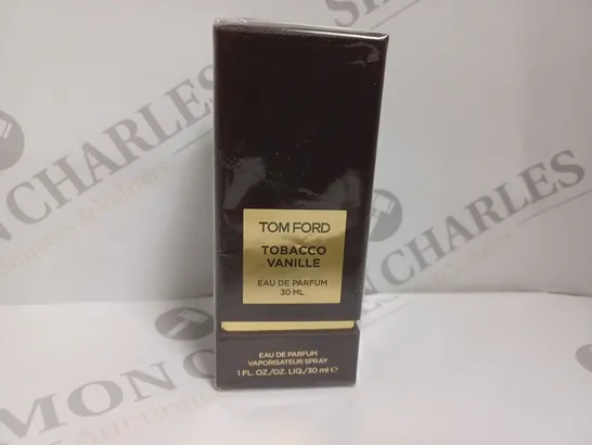 BOXED AND SEALED TOM FORD TOBACCO VANILLE EAU DE PARFUM SPRAY - 30ML 