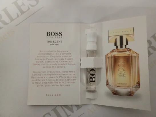 LOT OF APPROX 108 X 1.2ML HUGO BOSS THE SCENT FOR HER EAU DE PARFUM