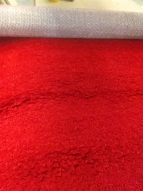 ADAVIA SHAGGY RED RUG - 200 X 290CM 