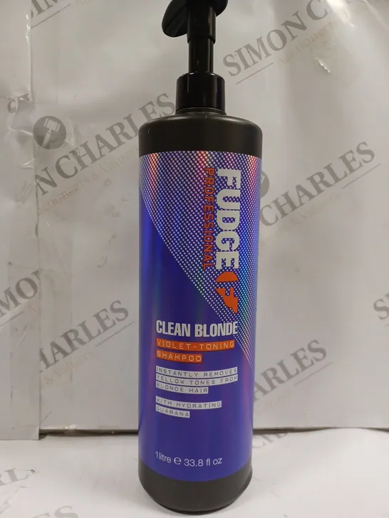 FUDGE CLEAN BLONDE VIOLET TONING SHAMPOO 1000ML