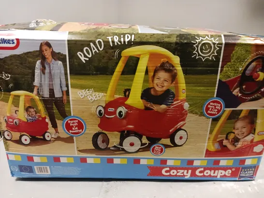 BOXED LITTLE TIKES COZY COUPE RRP £70