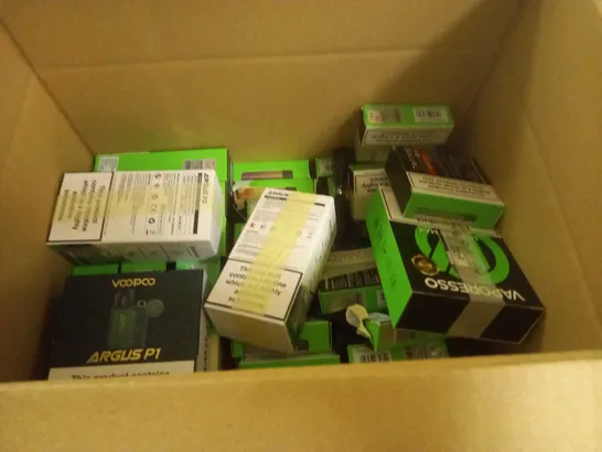 APPROXIMATELY 20 BOXED E-CIGARETTES TO INCLUDE VOOPOO AND ASPIRE ETC