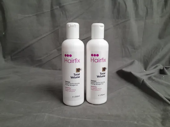 SET OF 2 HAIRFIX TOTAL VOLUME SHAMPOO