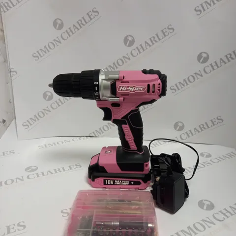 BOXED C 18V CORDLESS DRILL DRIVER 