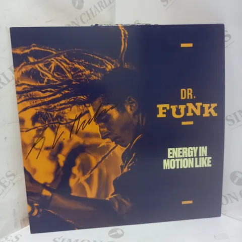 SIGNED DR FUNK ENERGY IN MOTION LIKE VINYL 