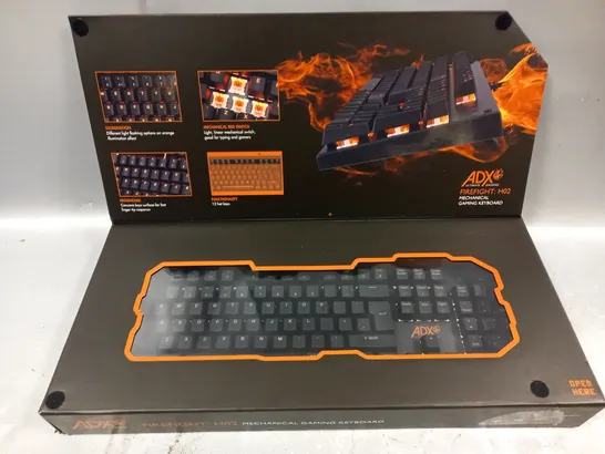 BOXED ADX FIREFLIGHT H02 GAMING KEYBOARD 