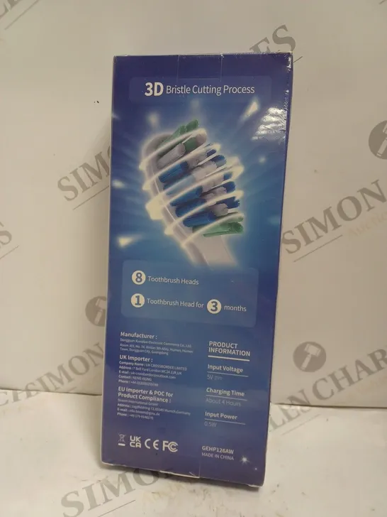 T8 YOUNG HEALTHIER TEETH AND GUMS SONIC ELECTRIC TOOTHBRUSH