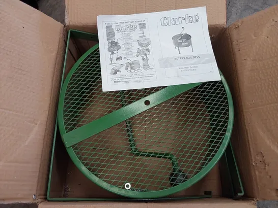 BOXED CLARKE ROTARY SOIL SIEVE