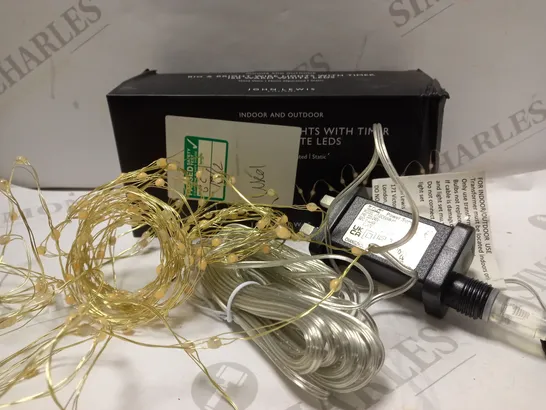 JOHN LEWIS BIG & BRIGHT WIRE WARM WHITE LED LIGHTS	