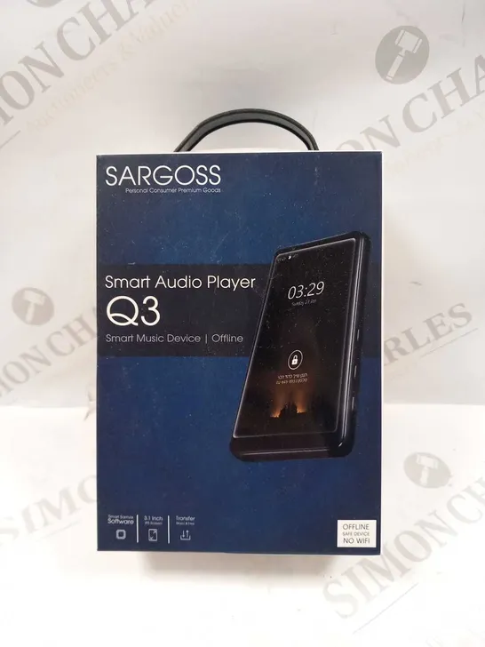 BOXED SARGOSS SMART AUDIO PLAYER Q3 SMART MUSIC DEVICE