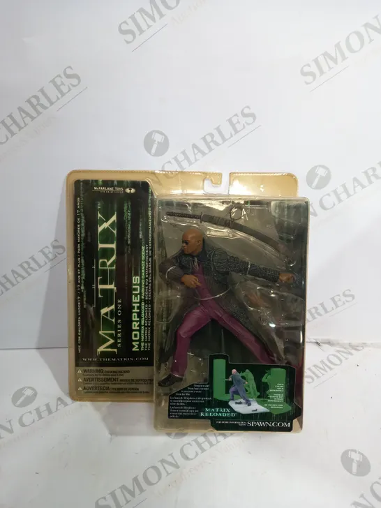 SEALED MORPHEUS MCFARLANE TOYS MATRIX SERIES 1 RELOADED ACTION FIGURE C2