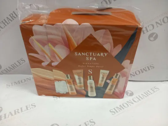 BOXED SANCTUARY SPA SIGNATURE PERFECT PAMPER PARCEL GIFT SET RRP £20