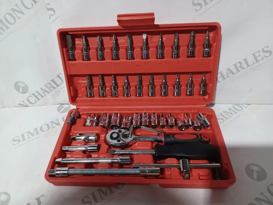 UNBRANDED 46PCS CR-V METRIC SOCKET SET