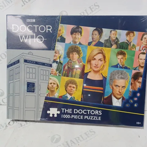 BOXED BBC DOCTOR WHO 1000 PIECE PUZZLE - THE DOCTORS