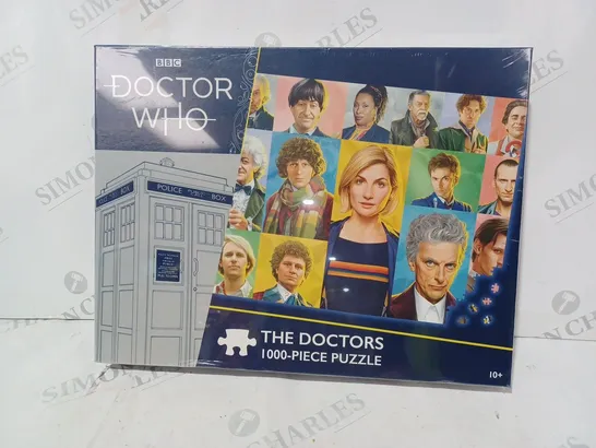 BOXED BBC DOCTOR WHO 1000 PIECE PUZZLE - THE DOCTORS