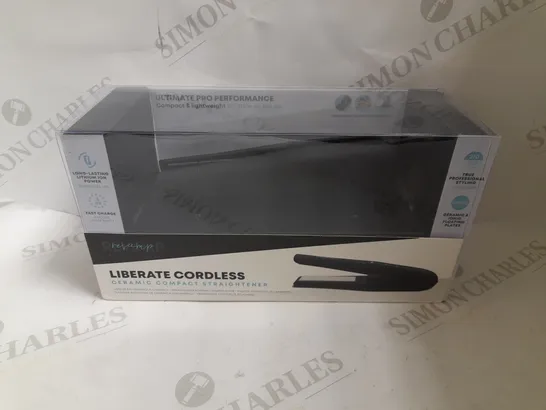 PROGLOSS LIBERATE CORDLESS CERAMIC STRAIGHTENER RRP £99.99