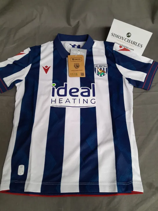 WEST BROMICH ALBION KIDS HOME JERSEY - JUNIOUR M XXS