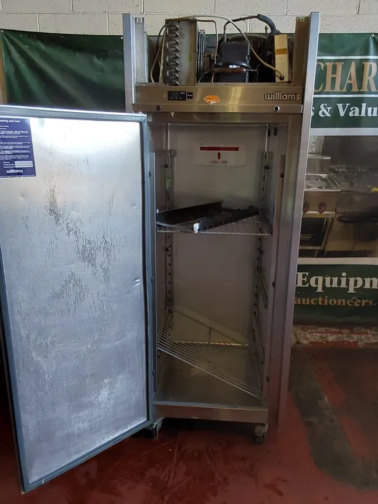 WILLIAMS LJ1SA JADE STAINLESS STEEL SINGLE DOOR COMMERCIAL FREEZER