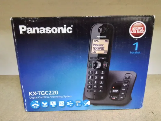 LOT OF 12 BOXED PANASONIC KX-TGC220 DIGITAL CORDLESS PHONES