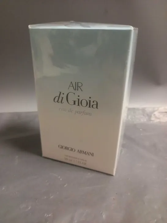 BOXED AND SEALED GIORGIO ARMANI AIR DI GIOIA EAU DE PARFUM 50ML