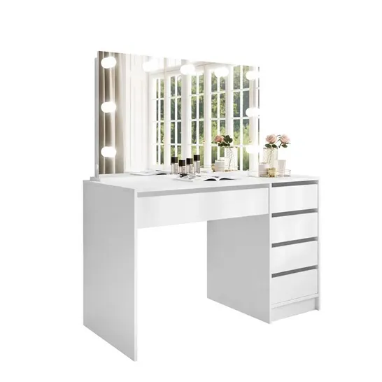 BOXED AMARYS DRESSING TABLE WITH MIRROR (2 BOXES) 