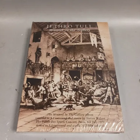 SEALED JETHRO TULL MINSTREL IN THE GALLERY CD AND DVD SET