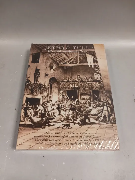 SEALED JETHRO TULL MINSTREL IN THE GALLERY CD AND DVD SET