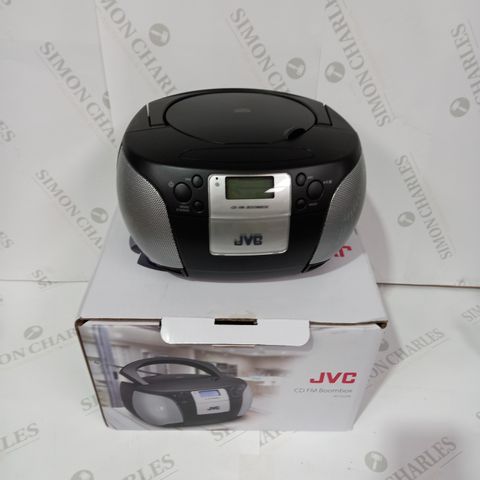 BOXED JVC CD FM BOOMBOX - RD-D220B