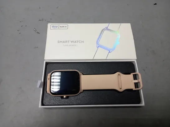 BOXED SMART WATCH IN LIGHT PINK