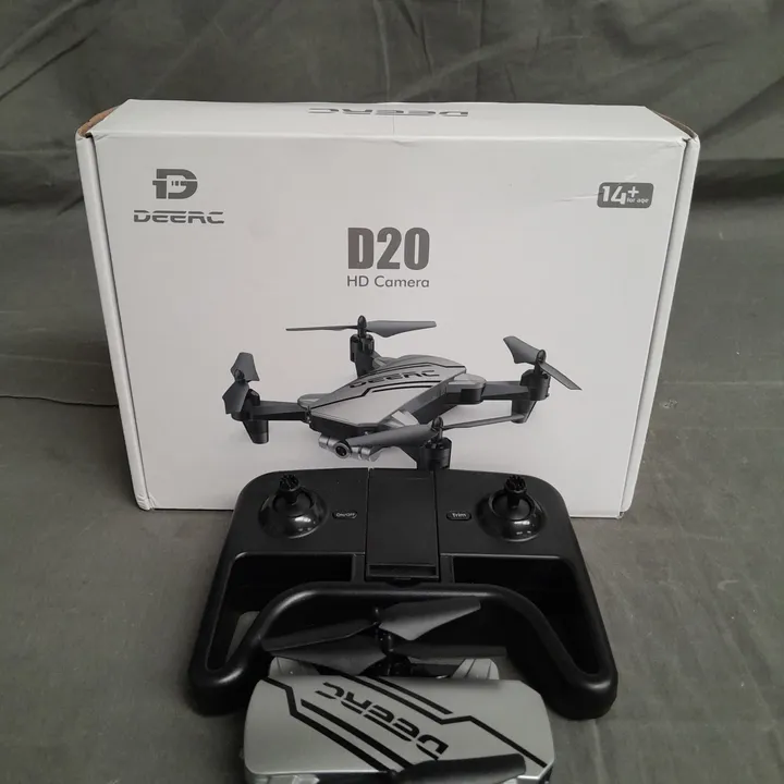 DEERC D20 DRONE WITH HD CAMERA 4779078Simon Charles Auctioneers
