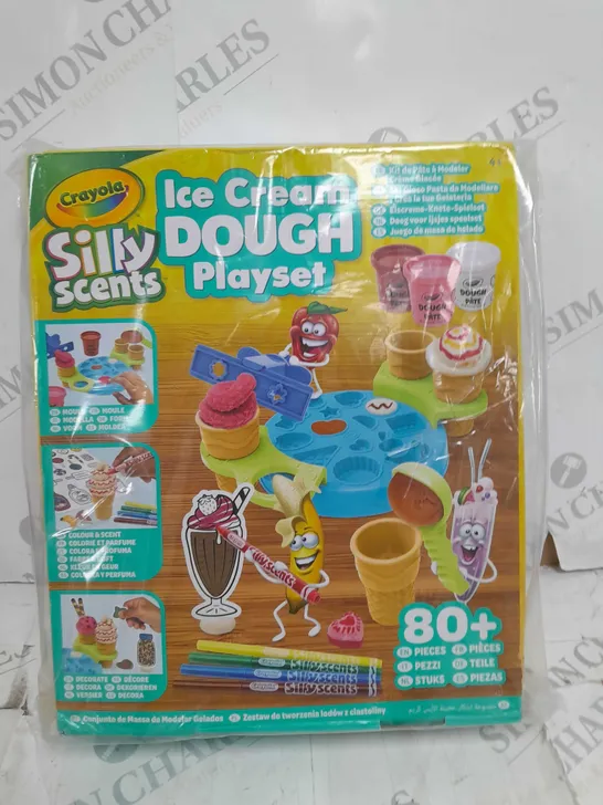 BOXED CRAYOLA SILLY SCENTS ICE CREAM DOUGH PLAYSET 