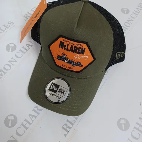 MCLAREN FORMULA ONE NEW ERA MESH CAP IN KHAKI SIZE 